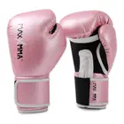 MaxxMMA قفازات تدريب ملاكمة بتصميم احترافي - Pink - 8oz