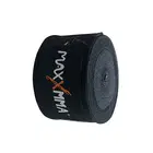 MaxxMMA Hand Wraps (65% cotton + 35% poly) - Black - 200"