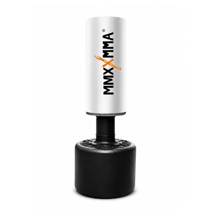 MaxxMMA Free Standing Heavy Bag Silver