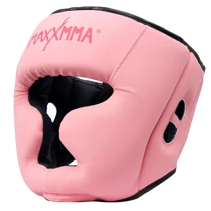 MaxxMMA Head Gear Full Coverage - Pink - Large