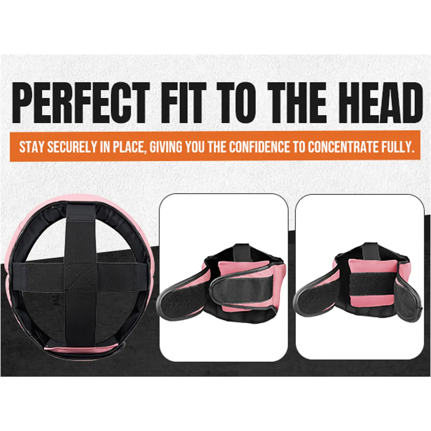 MaxxMMA Head Gear Full Coverage - Pink - Small