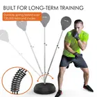 MaxxMMA Speed- Adjustable Freestanding Reflex Bag Kit- Black