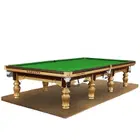 Xingjue Professional Snooker Table 12 Ft Steel Cushion/Gold