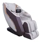 Zeitaku  Yawarakai Full Body 3D Massage Chair With SL Track - Beige-Brown