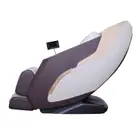 Zeitaku  Yawarakai Full Body 3D Massage Chair With SL Track - Beige-Brown