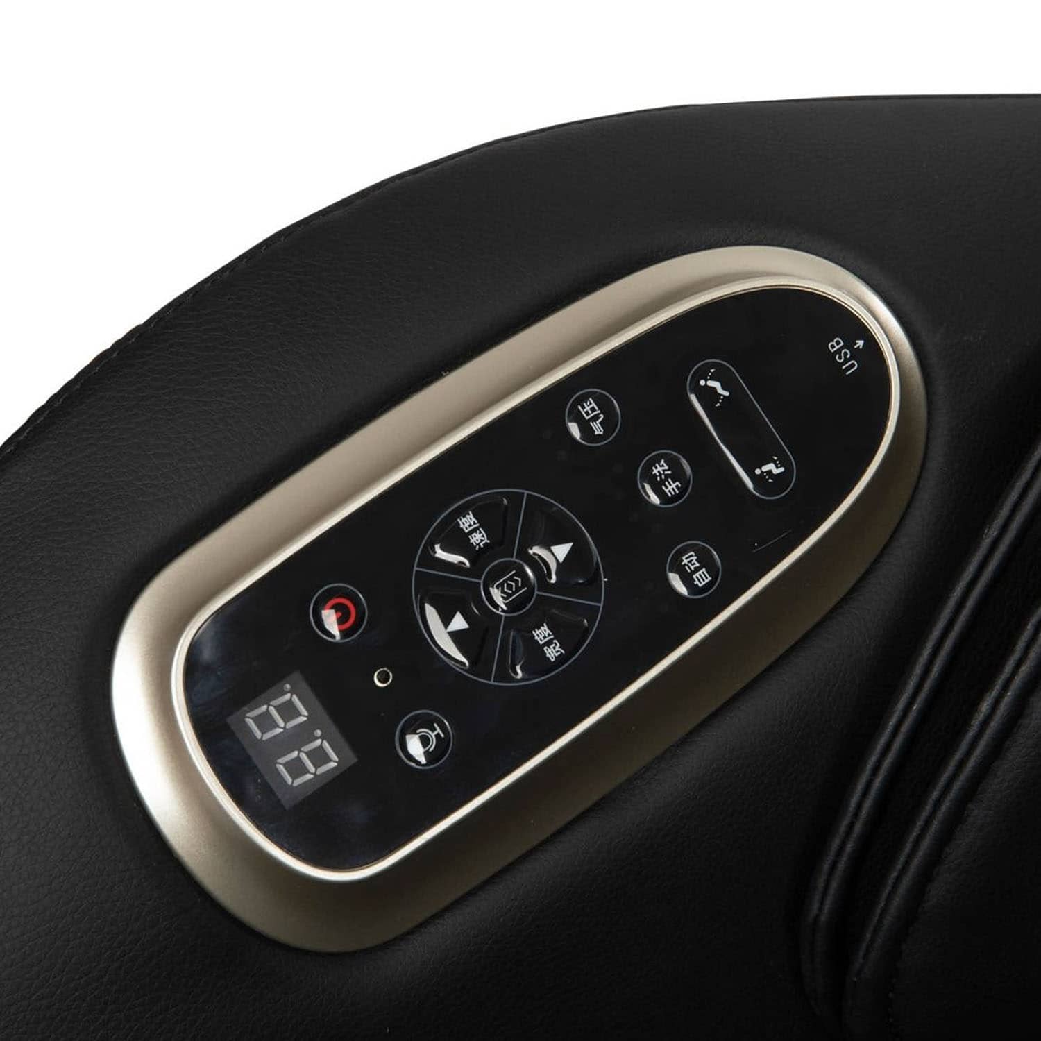 زيتاكو كرسي التدليك Yawarakai 3D المثبت مسبقًا مع مسار SL