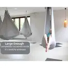 Vox Fitness Yoga Hammock & Swing - Silver Grey