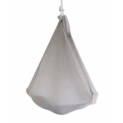 Vox Fitness Yoga Hammock & Swing - Silver Grey