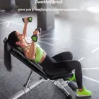 Vox Fitness Adjustable/Folding Utility Weight Bench For Home Gym, Weightlifting And Strength Training