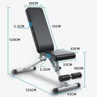 Vox Fitness Adjustable/Folding Utility Weight Bench For Home Gym, Weightlifting And Strength Training