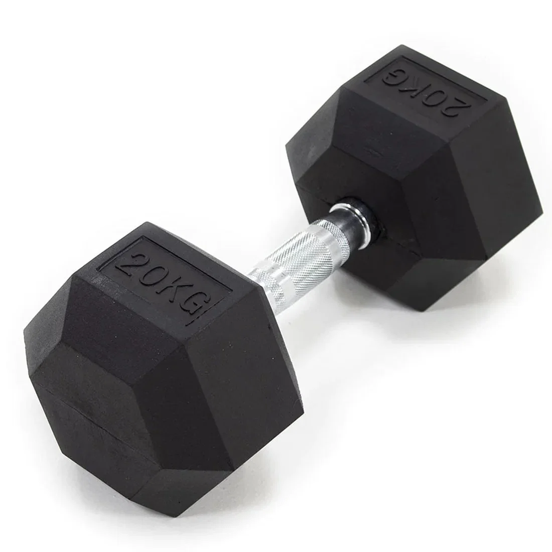 بوركر الدمبل المطاطي السداسي - 6 Kg