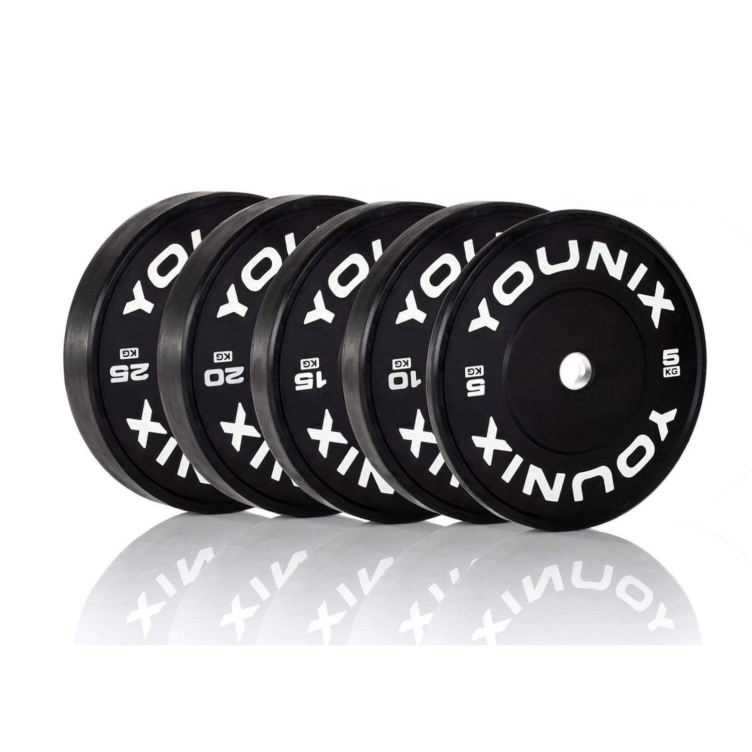 Younix Premium Bumper Plates - 15 Kg