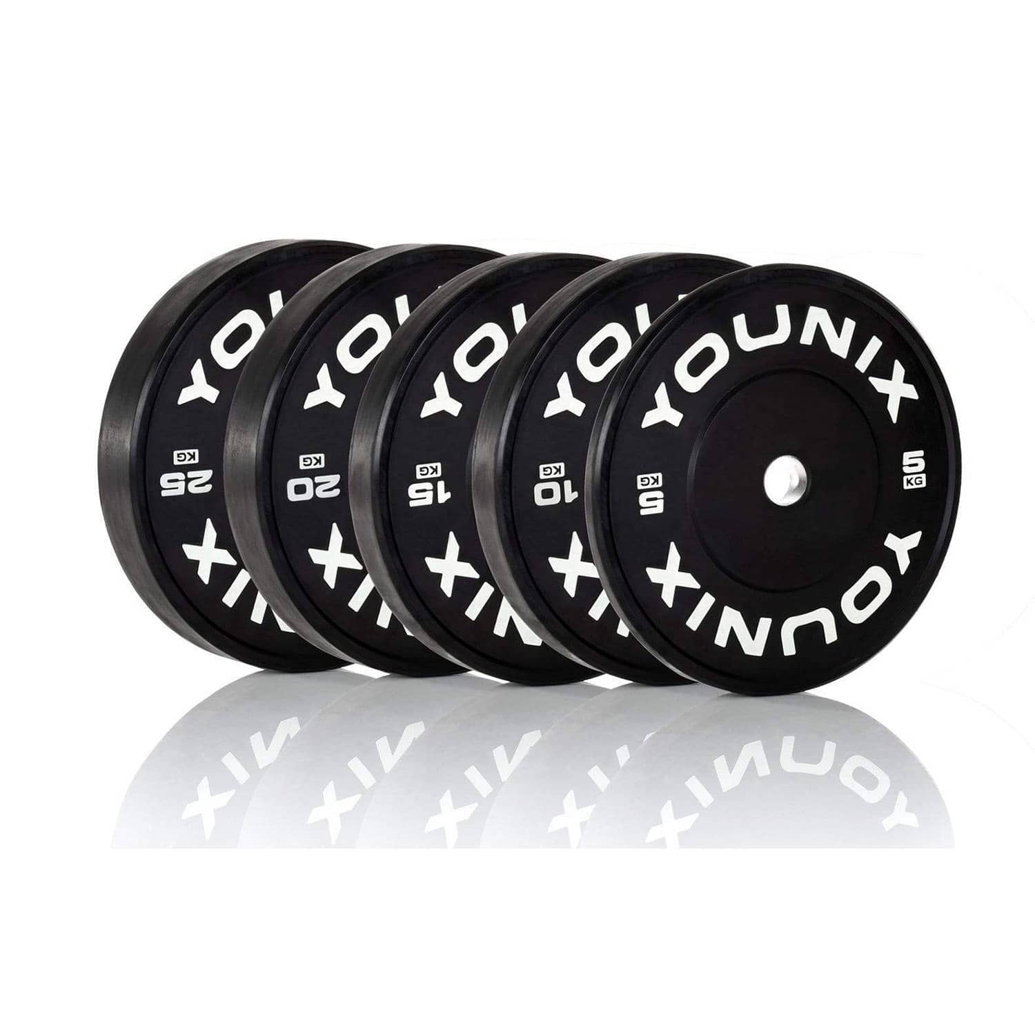 Younix Premium Bumper Plates - 20 Kg