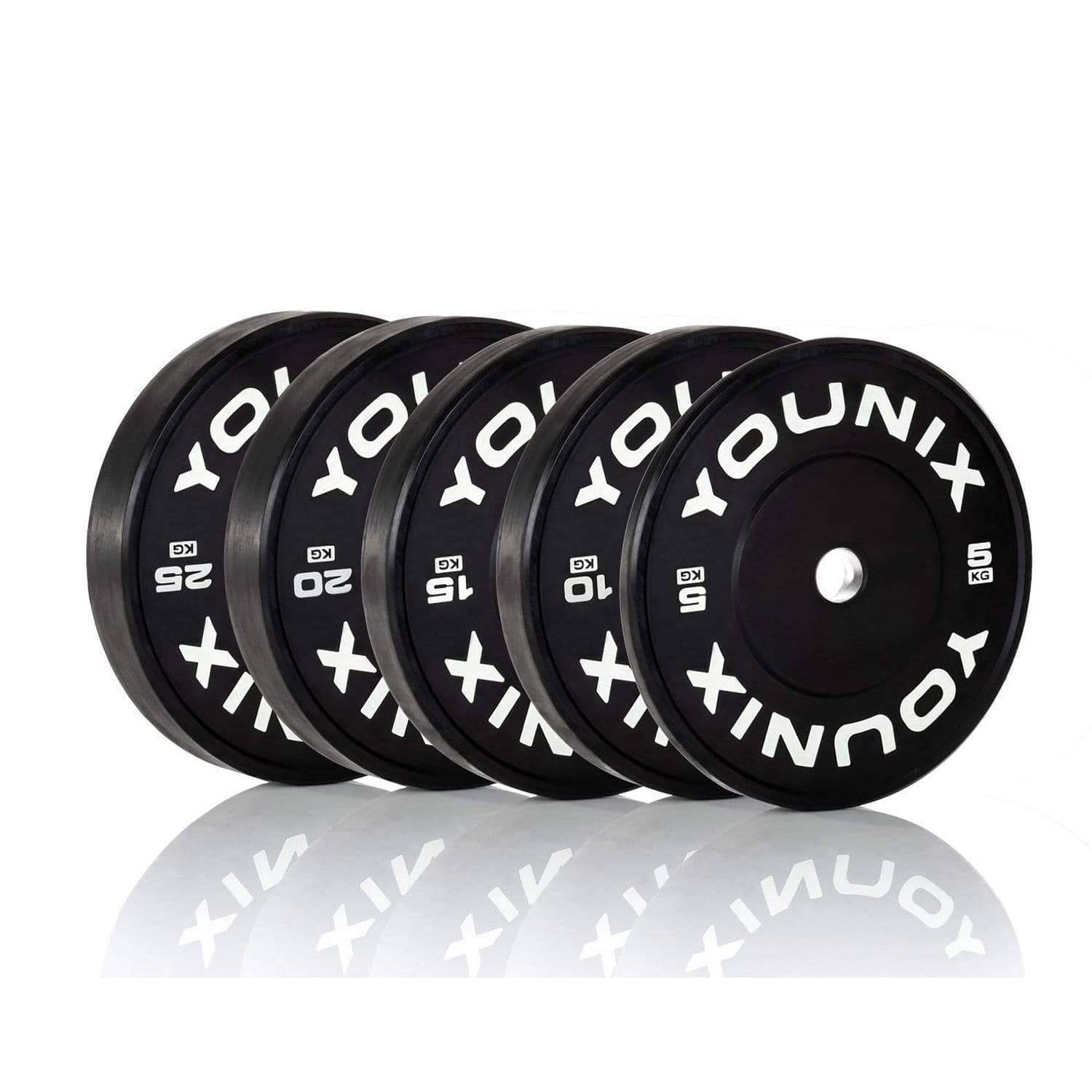 Younix Premium Bumper Plates - 25 Kg