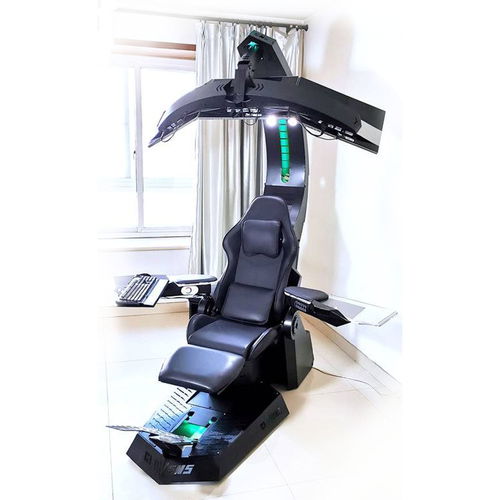 Ingrem Zero Gravity Recline, Heat Massage, RGB Swivel, Foot Rest - Ultimate Gaming Chair for Triple Screens-Black