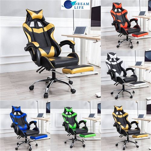 Generic Gaming and Office Chair With Back Support-Black