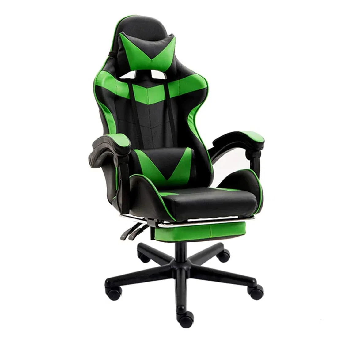 Generic Gaming and Office Chair With Back Support - Green