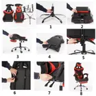 Generic Gaming and Office Chair With Back Support - Pink