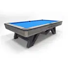 Harley Fitness Vantage 9ft Marble Billiard Table - Electric Blue