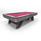 Harley Fitness Vantage 9ft Marble Billiard Table - Burgundy