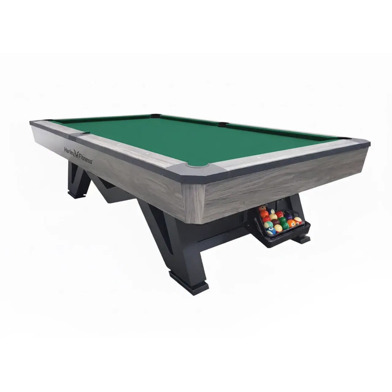 Harley Fitness Vantage 9ft Marble Billiard Table - Green