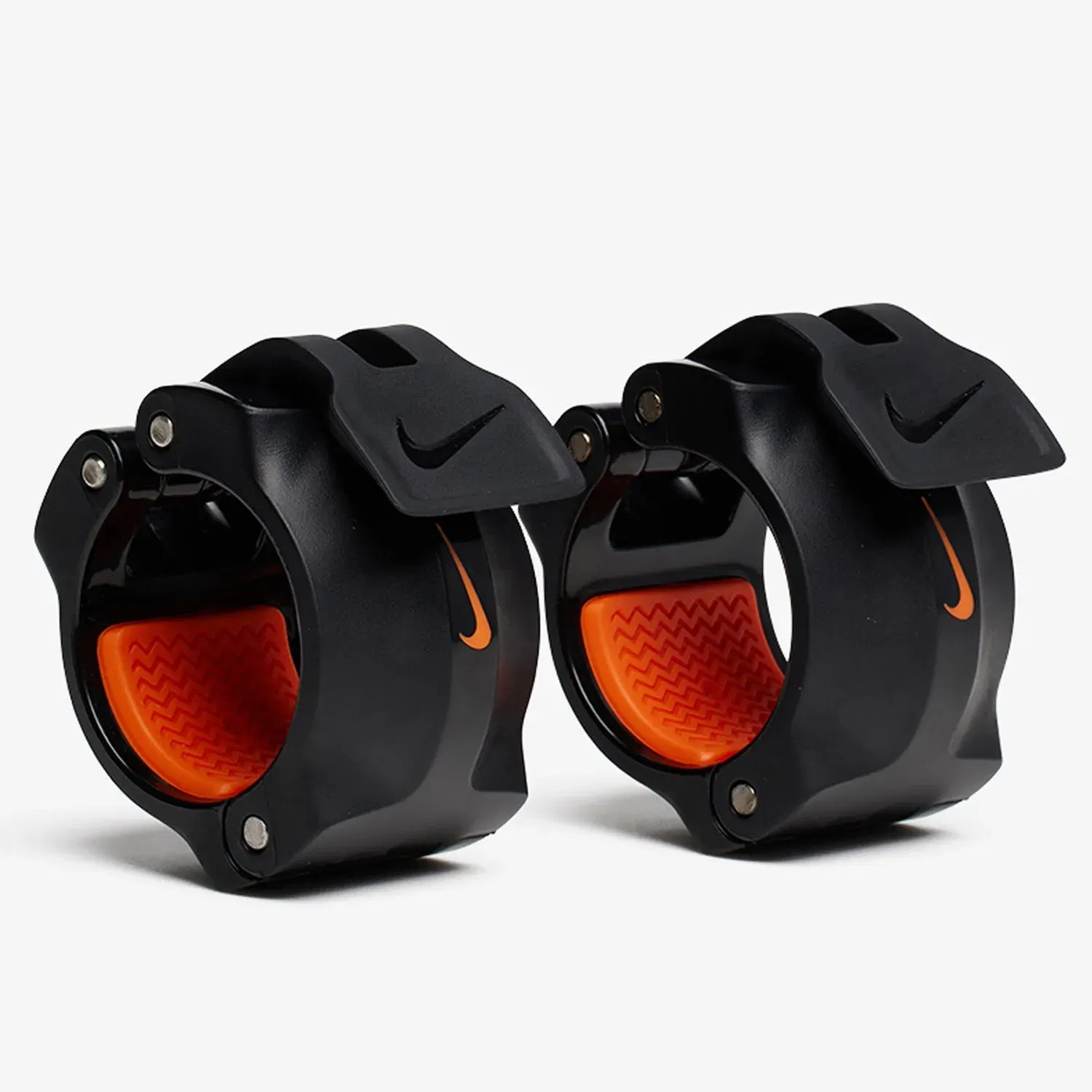 Nike Strength Barbell Collars - Black/Orange