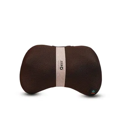 Zero Zero healthcare Mellow shiatsu massage pillow with heat therapy for neck, back, and shoulder pain relief, electric for relax muscles fatigue