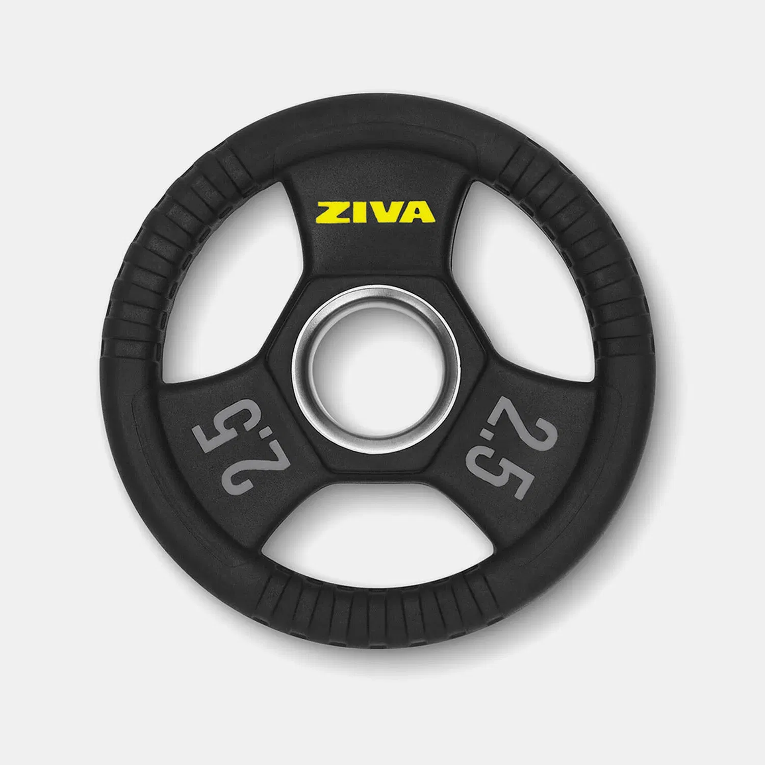 زيفا Performance Rubber Grip Olympic Disc - 2.5 Kg