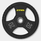زيفا Performance Rubber Grip Olympic Disc - 20 Kg