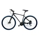 Zyklus Hybrid Bike- 700c - Black/Black