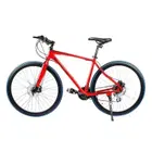 Zyklus Hybrid Bike- 700c - Red/Black