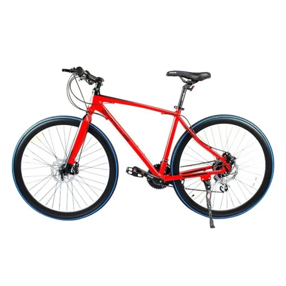 Zyklus Hybrid Bike- 700c - Red/Black
