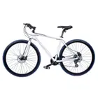 Zyklus Hybrid Bike- 700c - White/Black