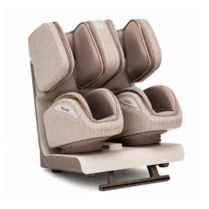 Nourest Zenso Foot, Calf & Leg Massager with Heat and Air Compression - Brown
