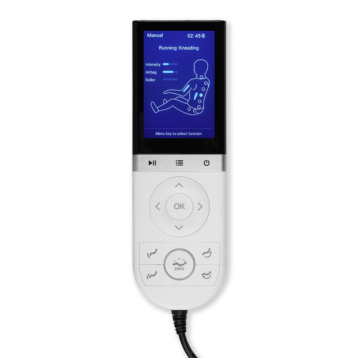 Ares iDive Full Body 3D Massage Chair - Black/Beige