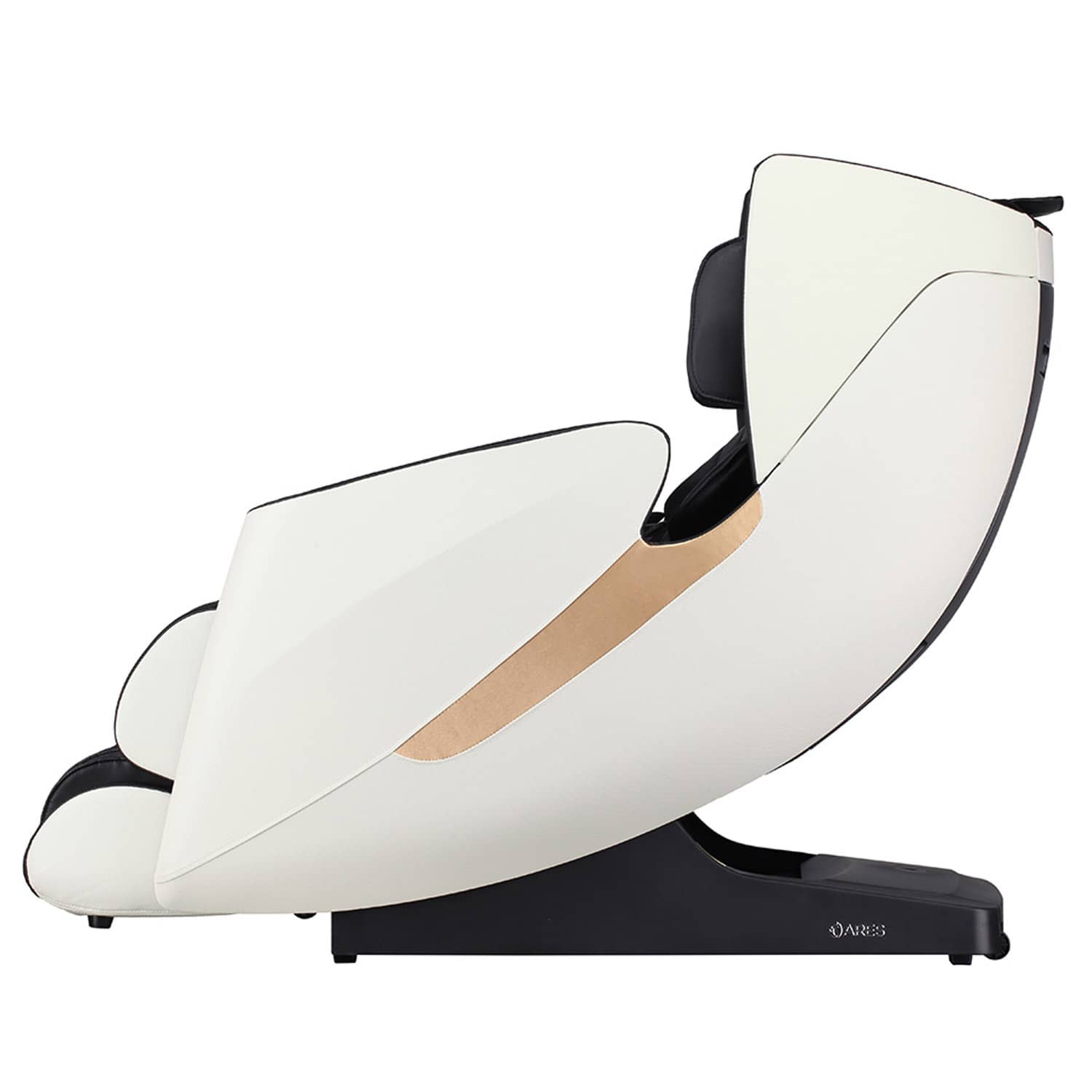 Ares iDive Full Body 3D Massage Chair - Black/Beige