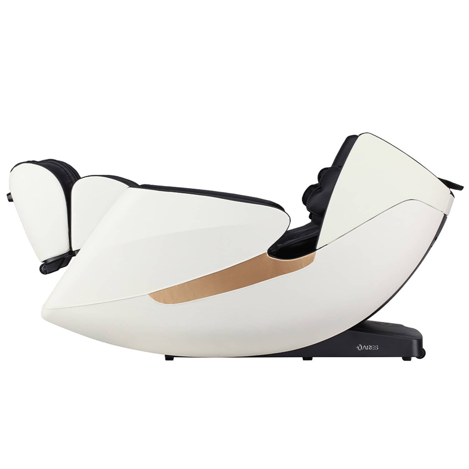 Ares iDive Full Body 3D Massage Chair - Black/Beige