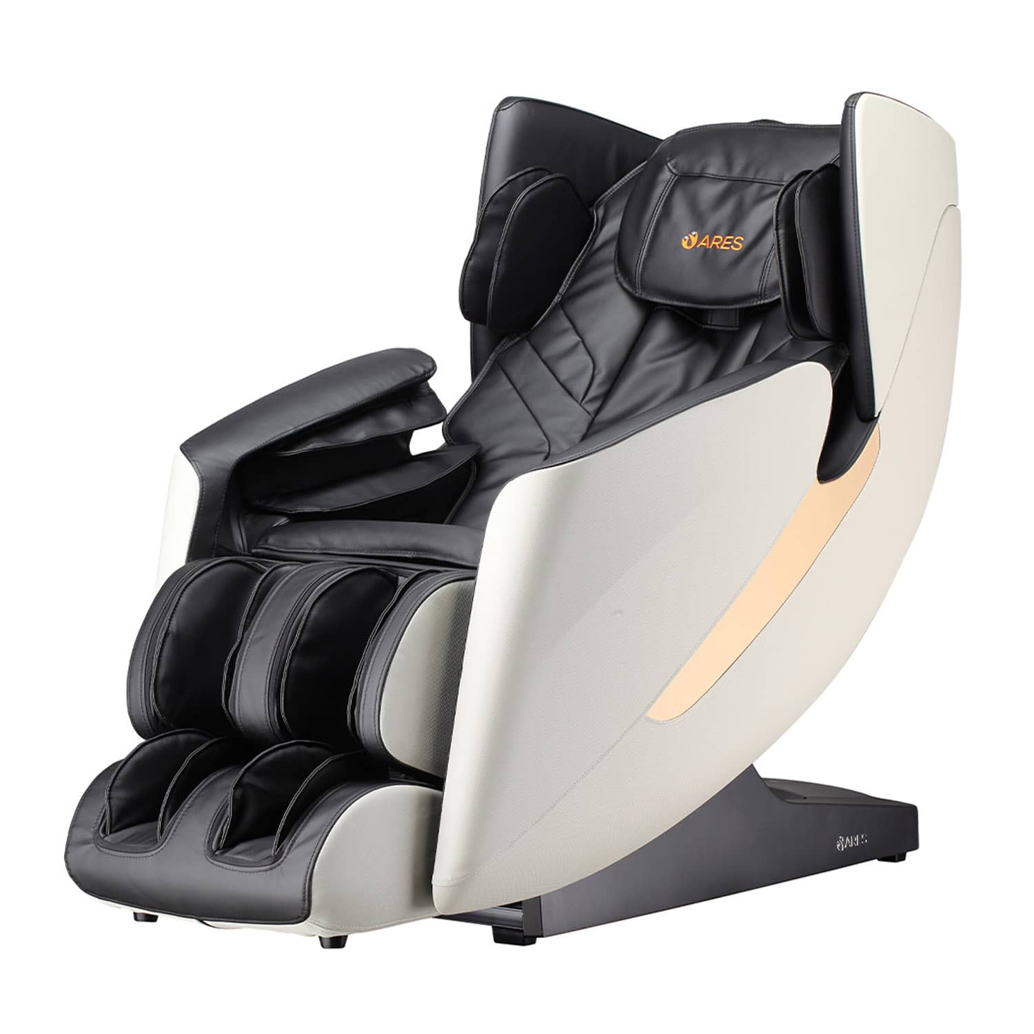 Ares iDive Full Body 3D Massage Chair - Black/Beige