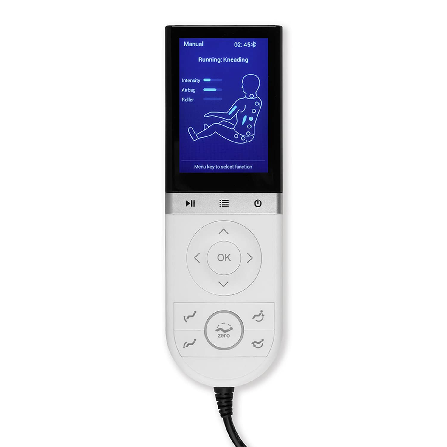 Ares iDive Full Body 3D Massage Chair - Beige/Blue