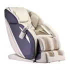 Ares iPremium 4D Full Body Massage Chair - Beige/Blue