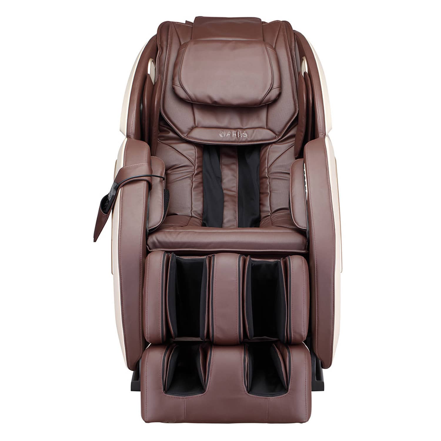 Ares iPremium 4D Full Body Massage Chair - Brown/Beige