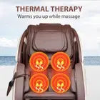 Ares iPremium 4D Full Body Massage Chair - Brown/Beige
