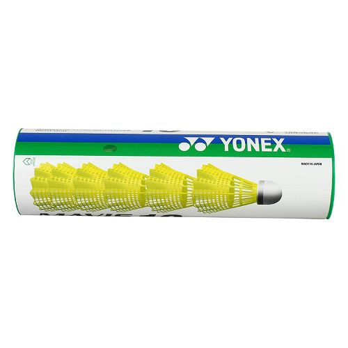 Yonex Mavis 10 Badminton Shuttlecock 6 Pack-Yellow-Slow