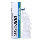 يونيكس مافيس 300 كرة الريشة 6 عبوات - White - Middle