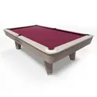 Harley Fitness Vertex 9ft Marble Billiard Table - Burgandy