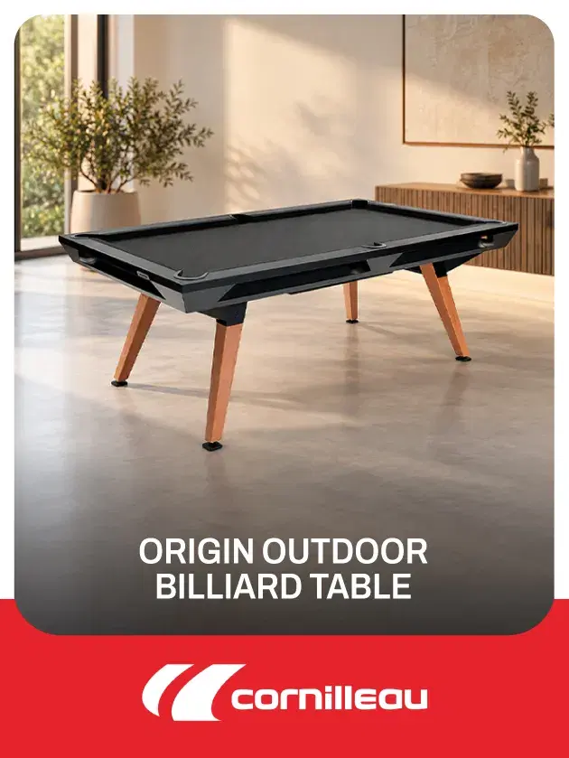 Cornilleau Origin Outdoor Billiard Table - Black
