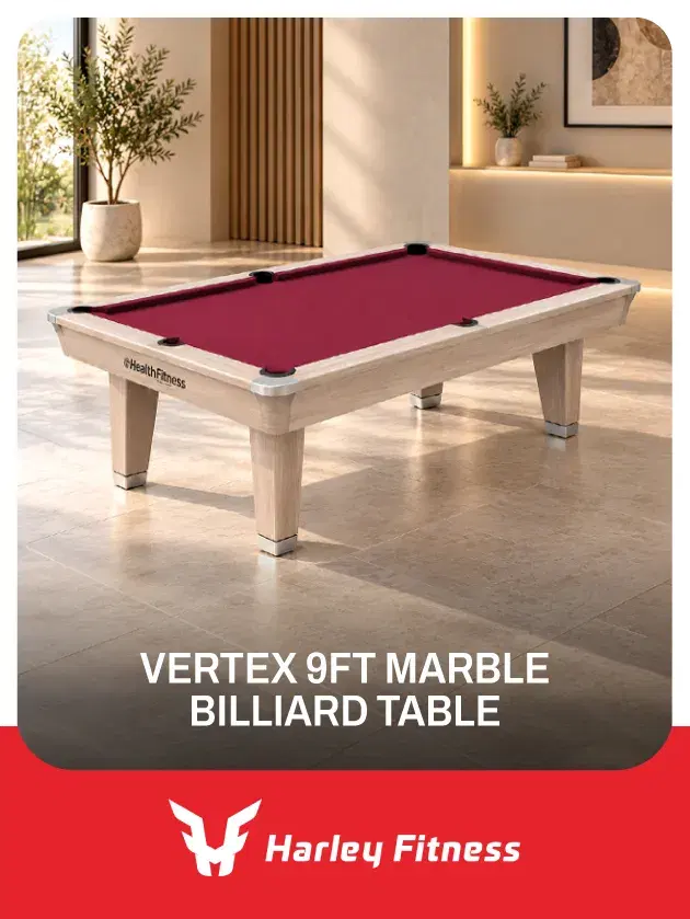 Harley Fitness Vertex 9ft Marble Billiard Table