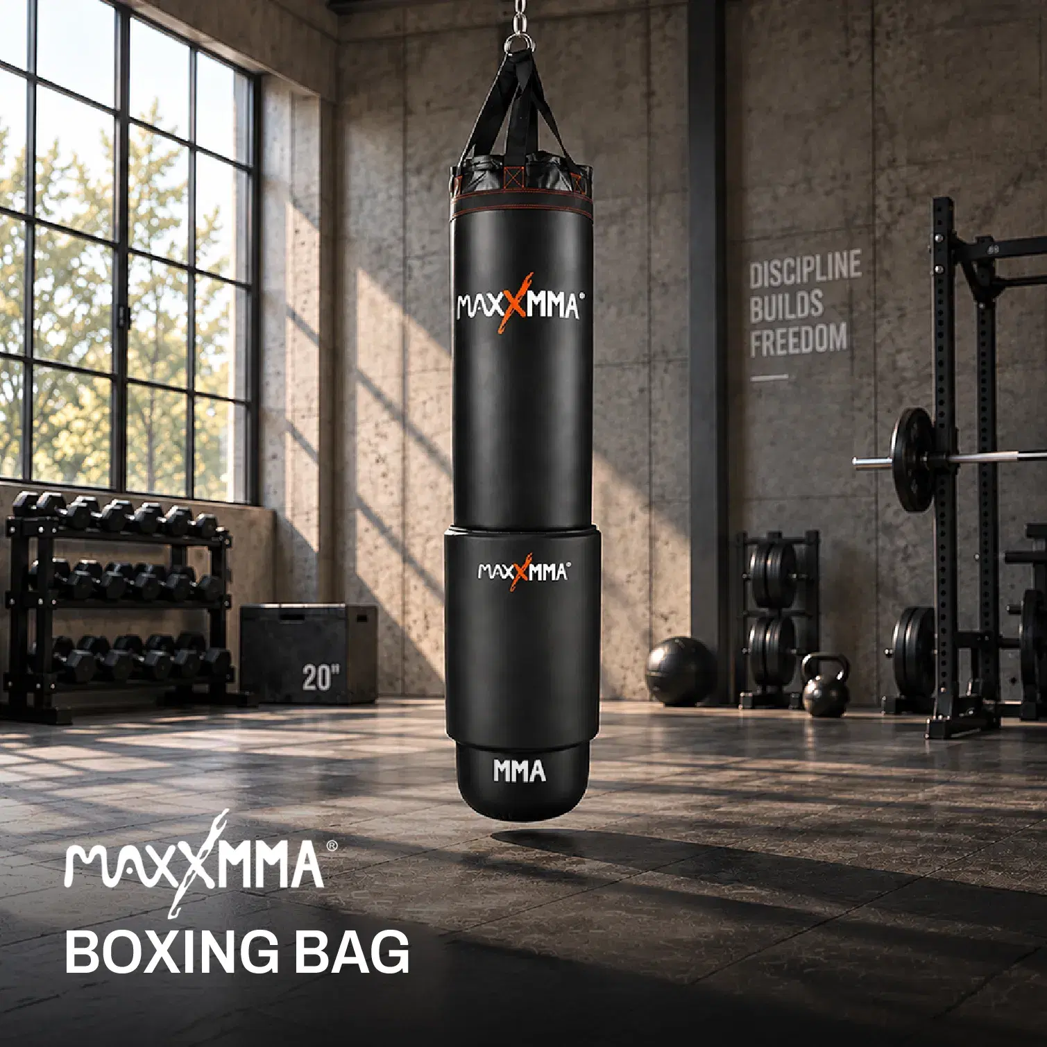 MaxxMMA 5ft Patented Water/Air Boxing Bag