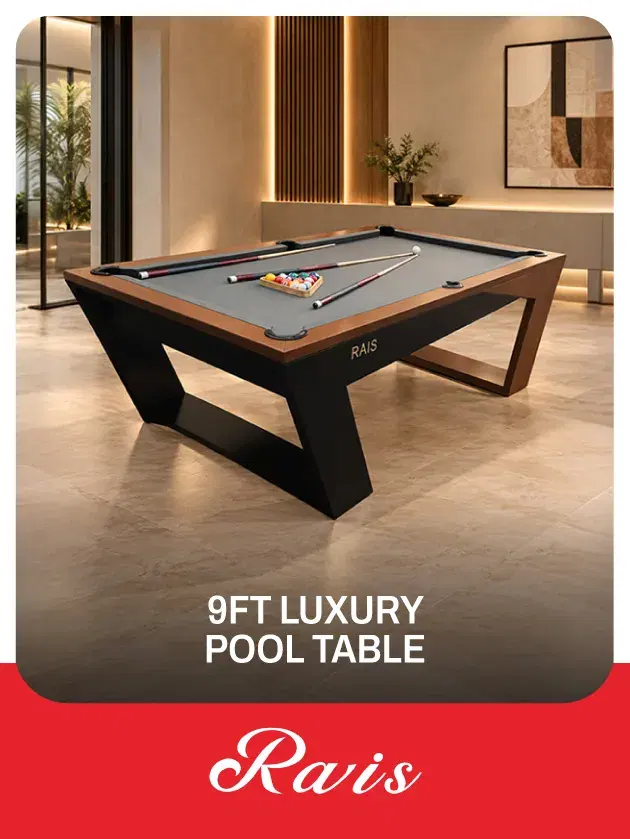 Rais 9ft Luxury Pool Table