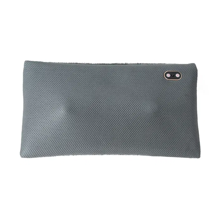 S1 Massage Pillow With Wireless Hot Compress Kneading Heat for Body Waist Neck Foot-Light Grey